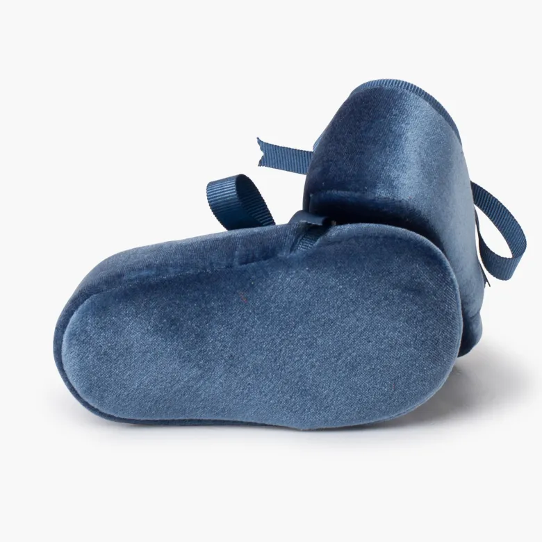 Badana blucher terciopelo lazo faya