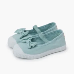 Bailarina elástico y lazo suela zapatillas