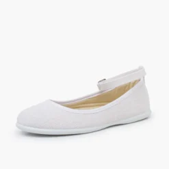 Bailarinas lino pulsera y lazo tul
