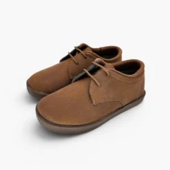 Blucher barefoot efecto piel cordones finos