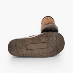 Blucher barefoot efecto piel cordones finos
