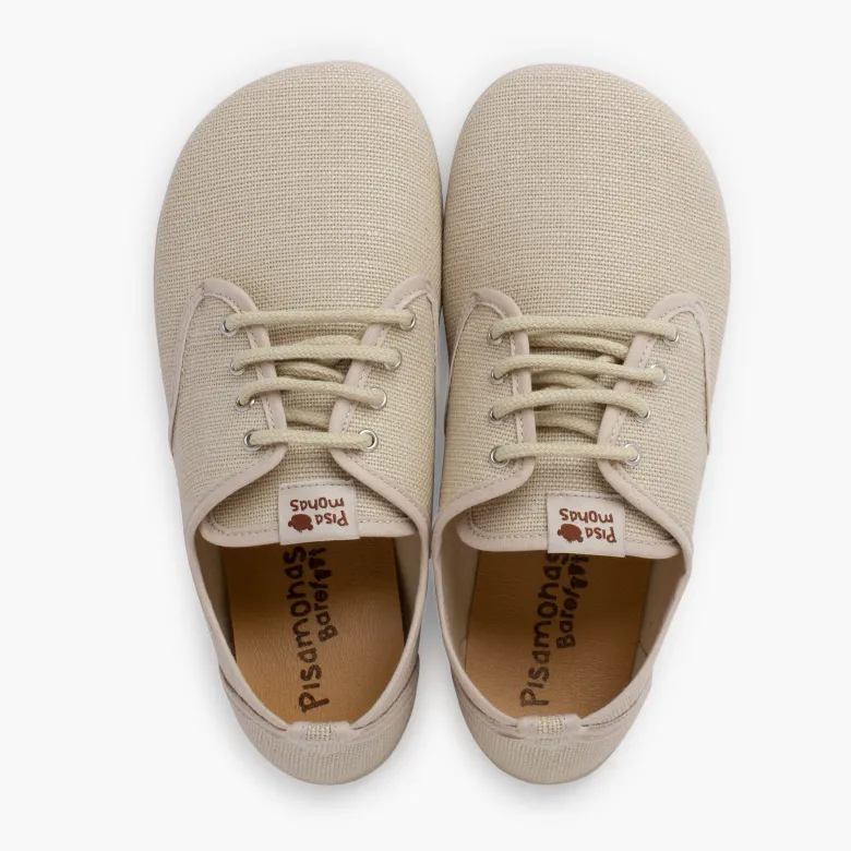 Blucher barefoot lino cordones tallas altas