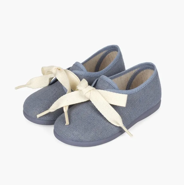 Blucher lino ceremonia niños pequeños lazo