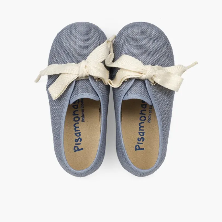 Blucher lino ceremonia niños pequeños lazo