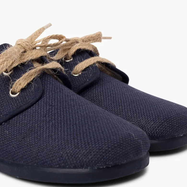 Blucher lona cierre cordones rústicos
