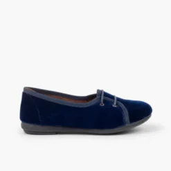 Blucher niña terciopelo salón
