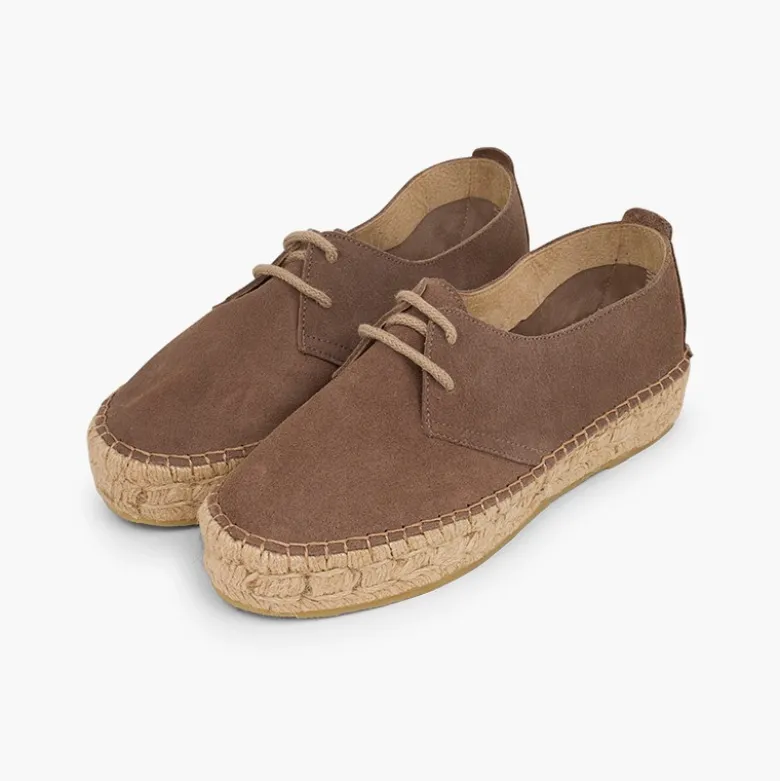 Blucher niña y mujer plataforma yute