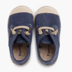 Blucher niño puntera yute cordon elástico