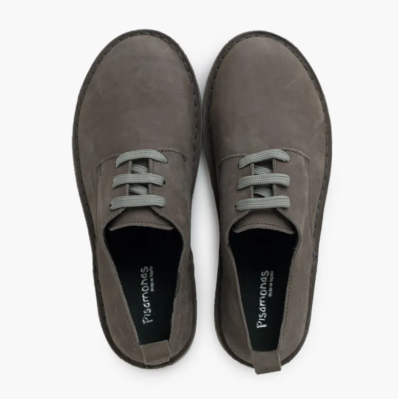 Blucher piel nobuck encerado
