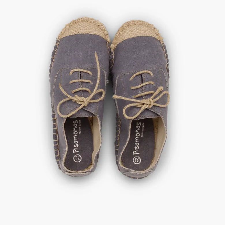 Blucher puntera y cordones yute