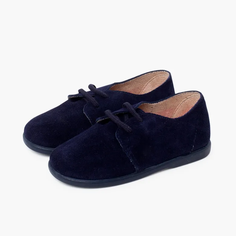Blucher serraje cordones niño suela fina