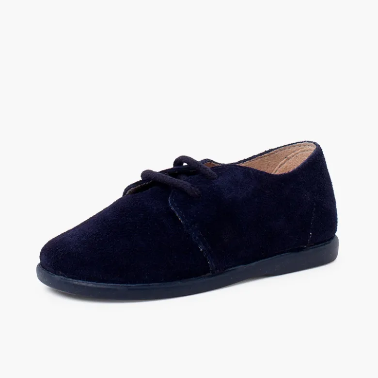 Blucher serraje cordones niño suela fina