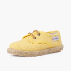Bluchers lino cordones y base yute
