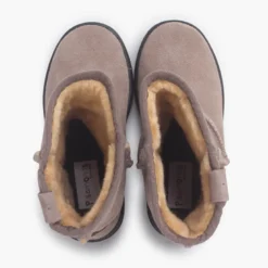 Bota Australiana Suela Ancha y Borreguito