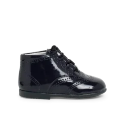 Bota Inglesa/ Zapato Inglés Tipo Charol