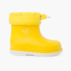 Botas agua caña baja ajustables niños pequeños