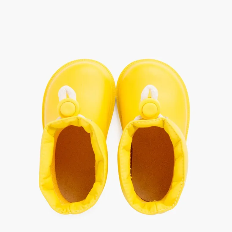 Botas agua caña baja ajustables niños pequeños