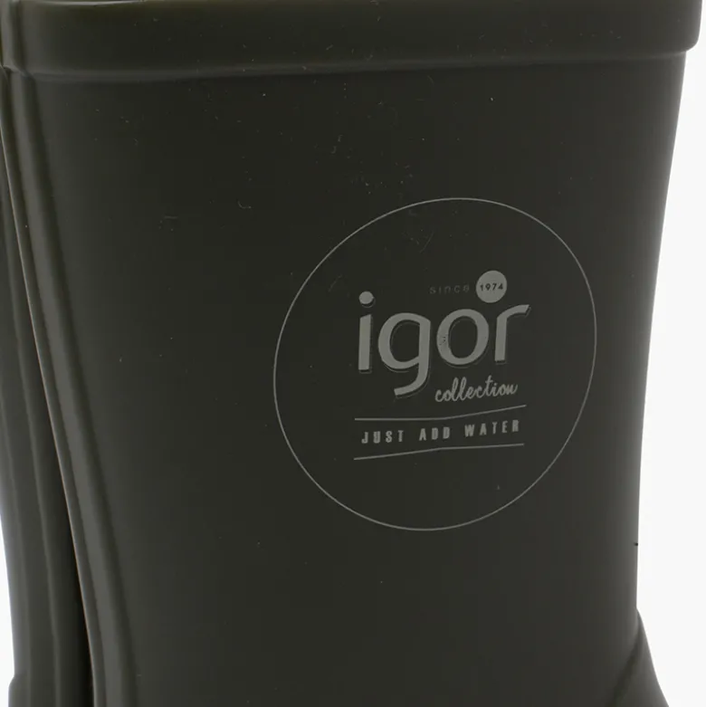 Botas agua niños suela beige
