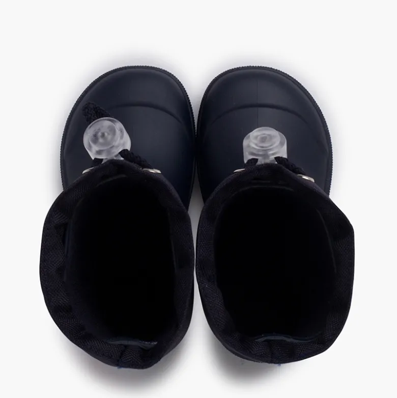Botas agua niño y niña blanditas y ajustables