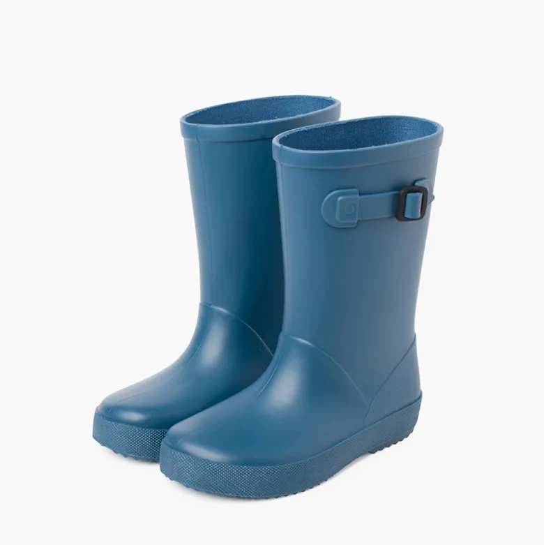 Botas agua splash hebilla colores empolvados