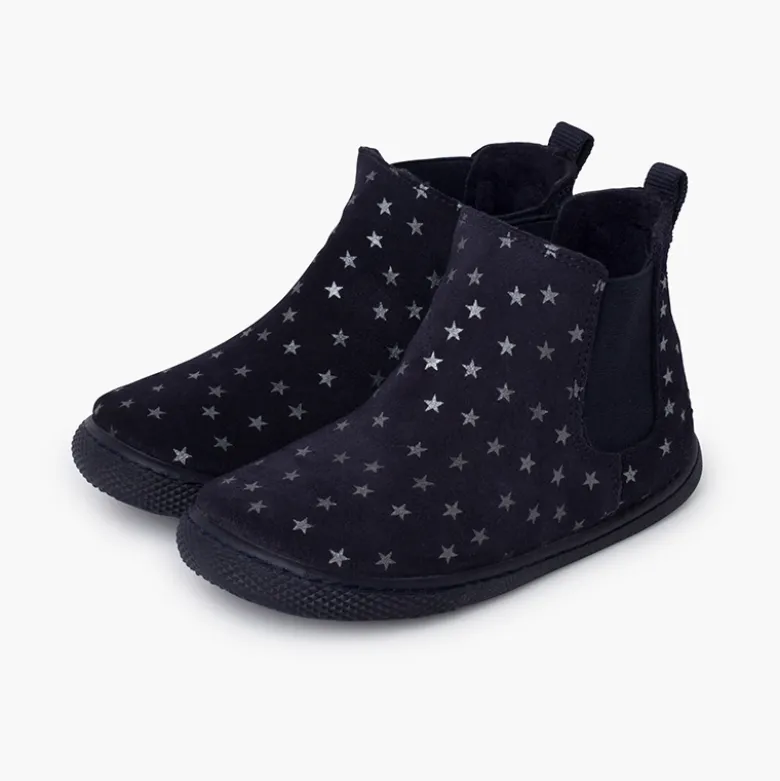 Botas barefoot niña con estrellas