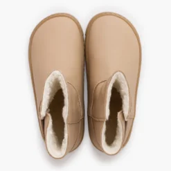Botas barefoot niñas piel cierre adherente