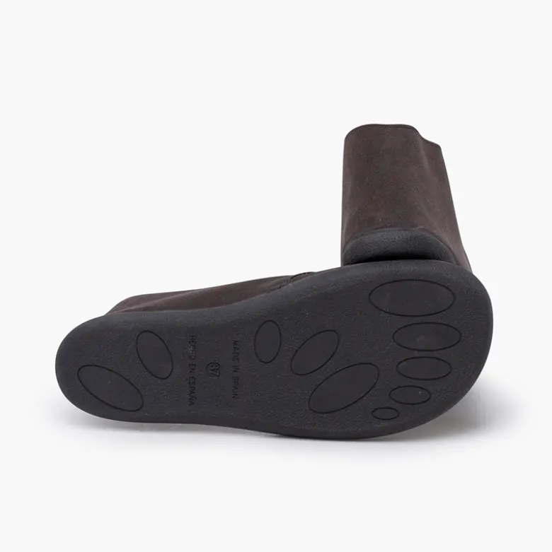 Botas barefoot serraje cordones