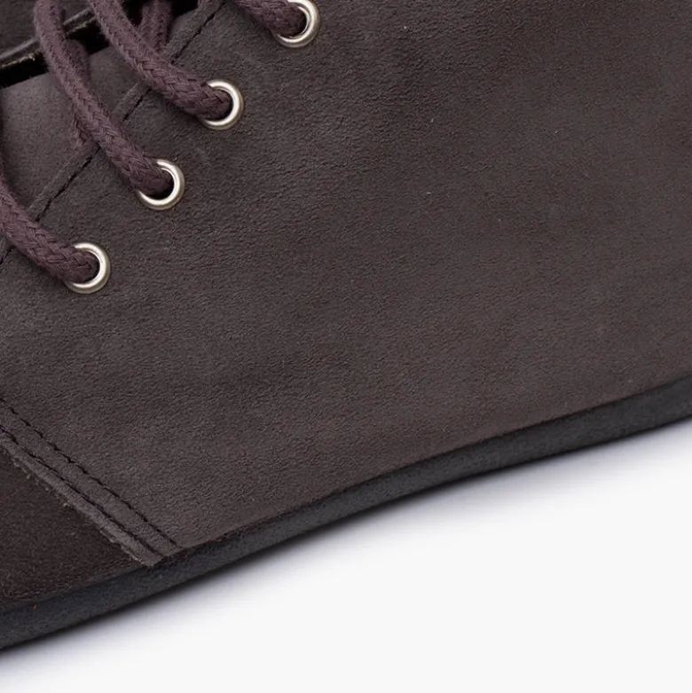 Botas barefoot serraje cordones