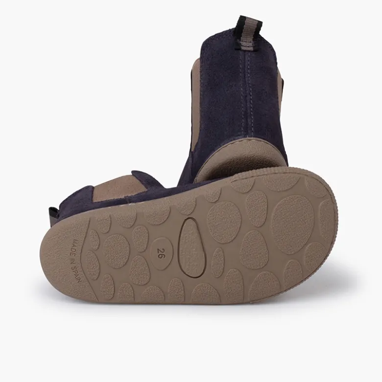 Botas barefoot serraje tipo chelsea