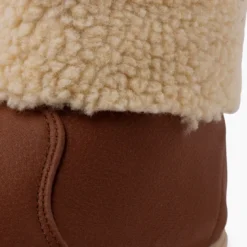 Botas cuero vegano cremallera