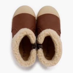 Botas cuero vegano cremallera