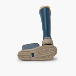 Botas de agua borreguito suela beige