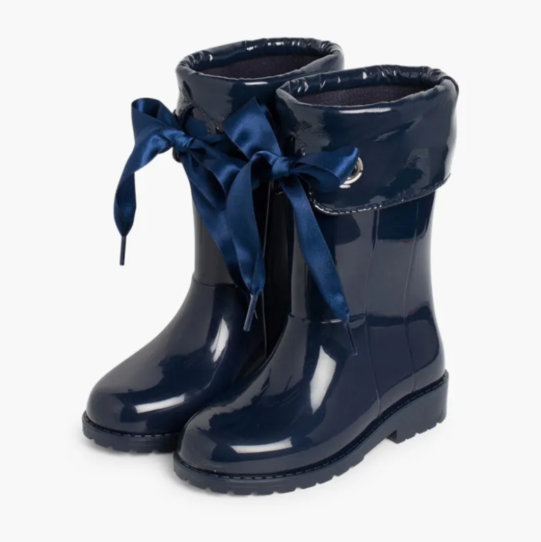 Botas de Agua Niña Camperas tipo Charol de Igor