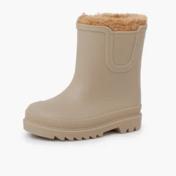 Botas de agua niño y niña de borreguito