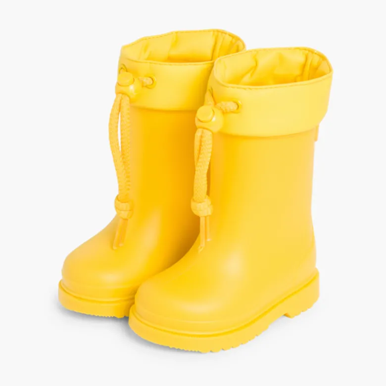 Botas de Agua para Niños Pequeños Igor cuello ajustable