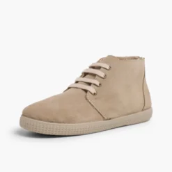 Botas de Pelo Interior con Cordones