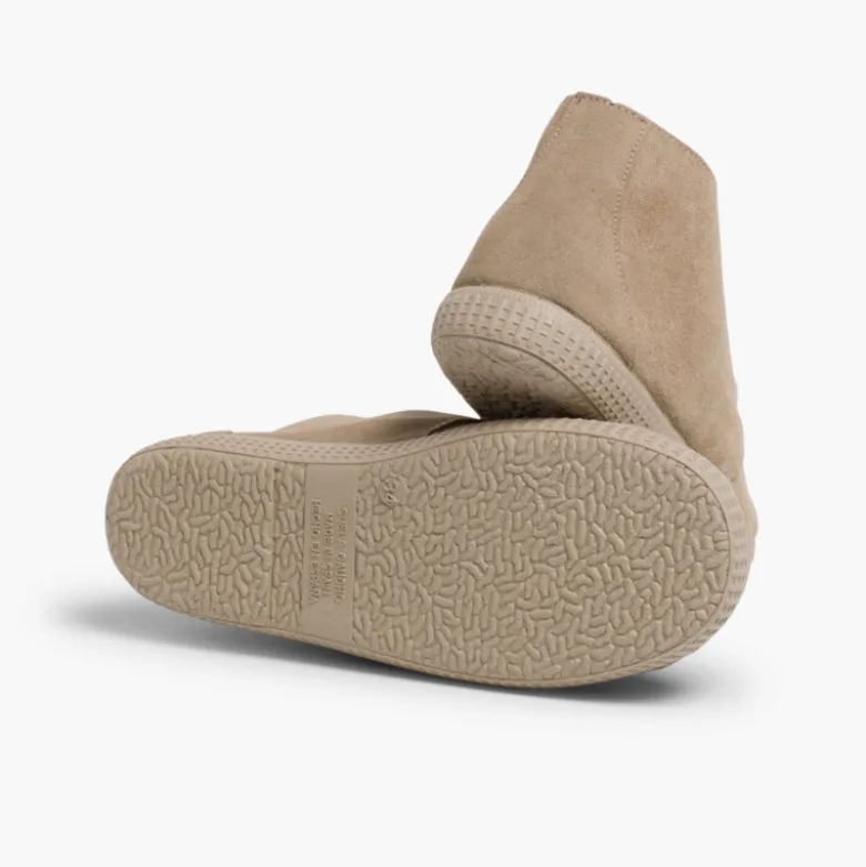 Botas de Pelo Interior con Cordones