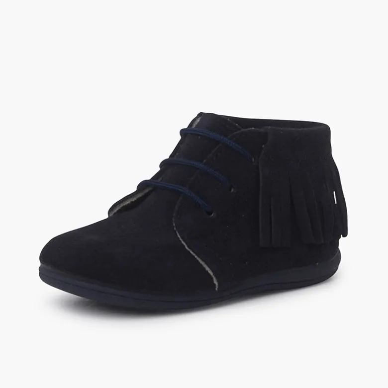 Botas Flecos Cordones Primeros Pasos
