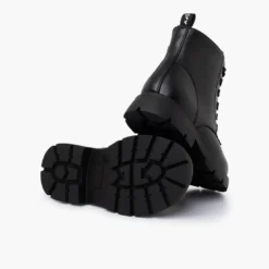 Botas niña cordones Garvalín tipo militar