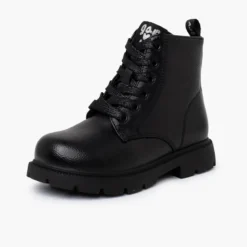 Botas niña cordones Garvalín tipo militar