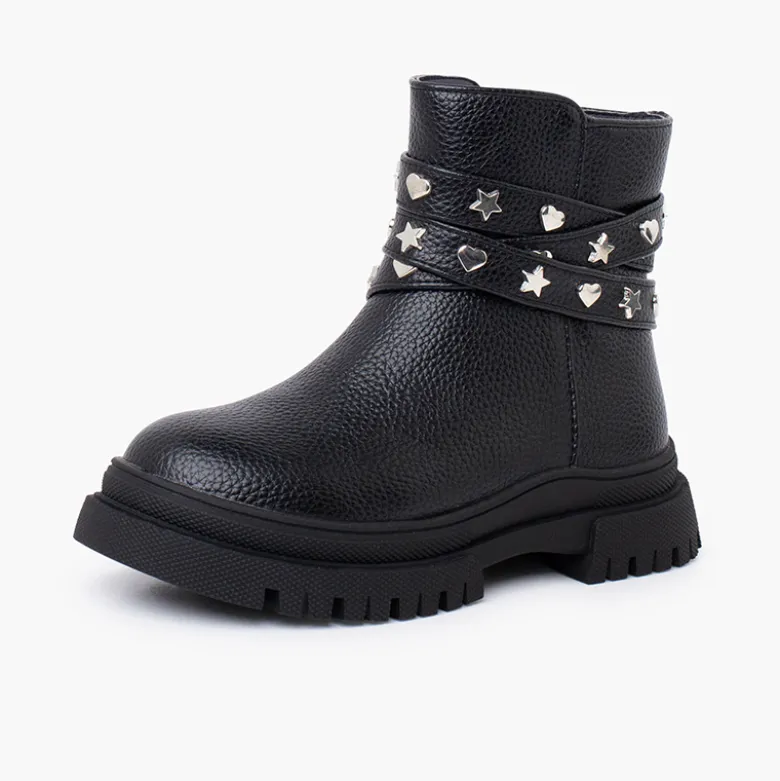 Botas niña tira tachuelas