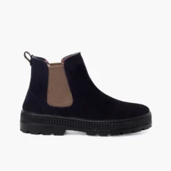 Botas niños suela track con elástico