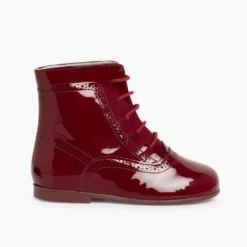 Botas Pascualas para Niñas Charol