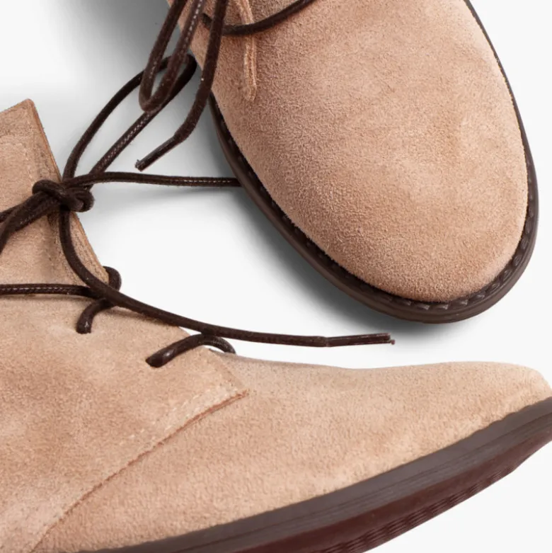 Botas Serraje Cordones Encerados