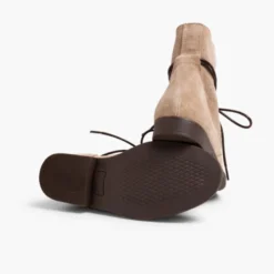 Botas Serraje Cordones Encerados