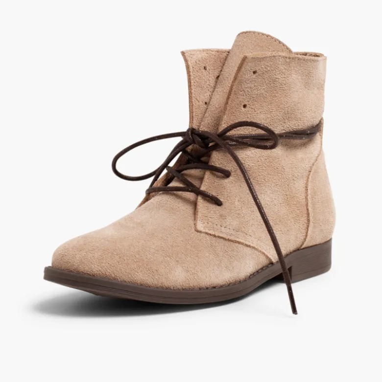 Botas Serraje Cordones Encerados
