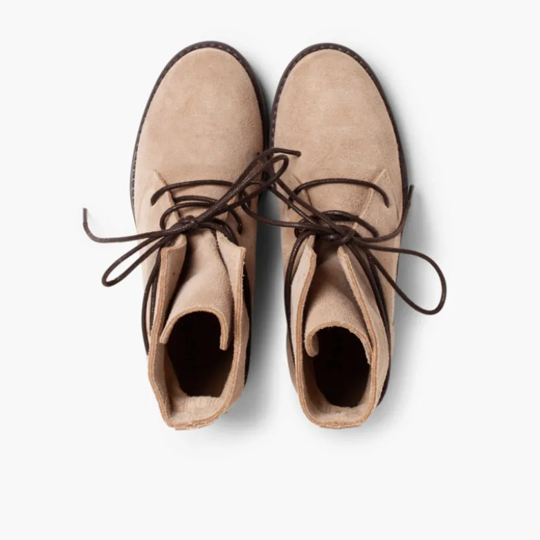 Botas Serraje Cordones Encerados