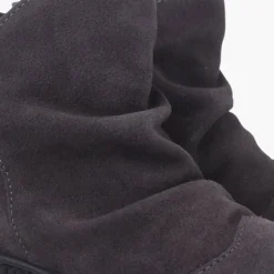 Botas serraje efecto arrugado