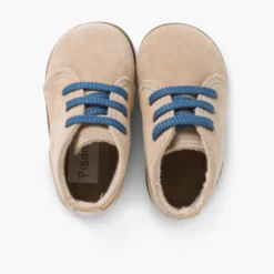 Botas Serraje Niños Cordones Intercambiables