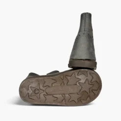 Botines barefoot niña picado decorativo